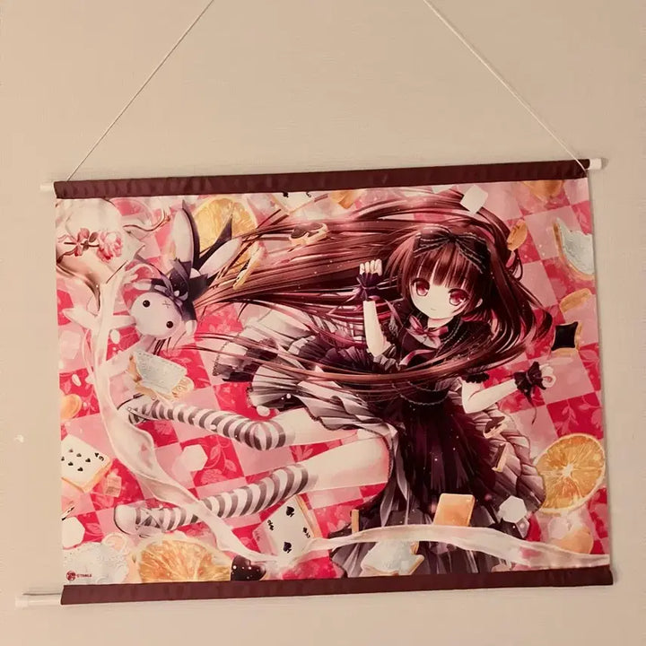 [BUNJANG] Tinkle Black Alice Tapestry / 팅클 흑앨리스 태피스트리 고전미소녀 애니 포스터