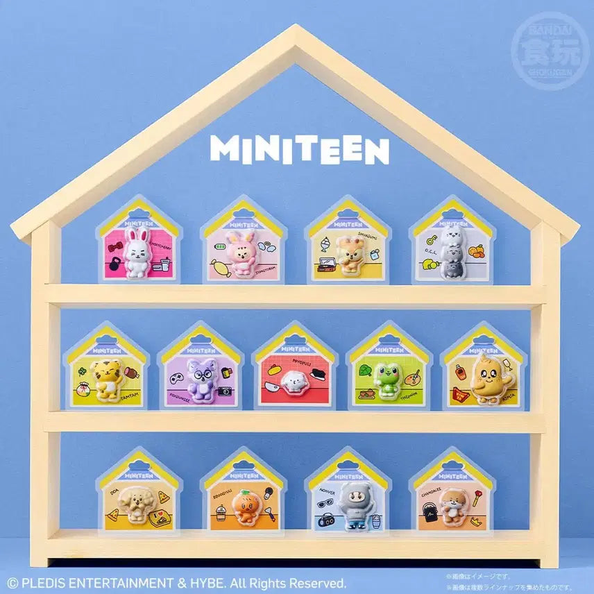 [BUNJANG] SEVENTEEN Bandai Mini틴 Charm Keychain / 폭덩이 SVT 세븐틴 반다이 미니틴 패키지 참 키링 미니틴 가챠