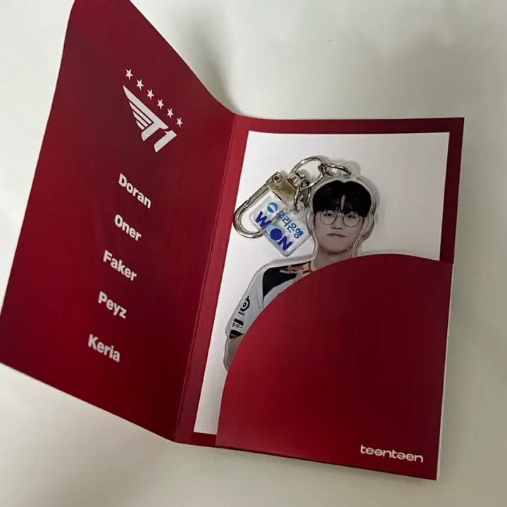 [BUNJANG] T1 Woori Bank Owner Keyring / 우리은행 T1 오너 키링 새상품