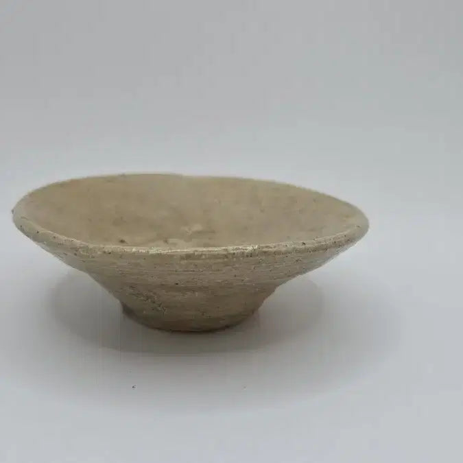 [BUNJANG] Authentic Early Joseon Dynasty White Porcelain Small Plate Antique / 진품 조선초기 백자 소접시 골동품