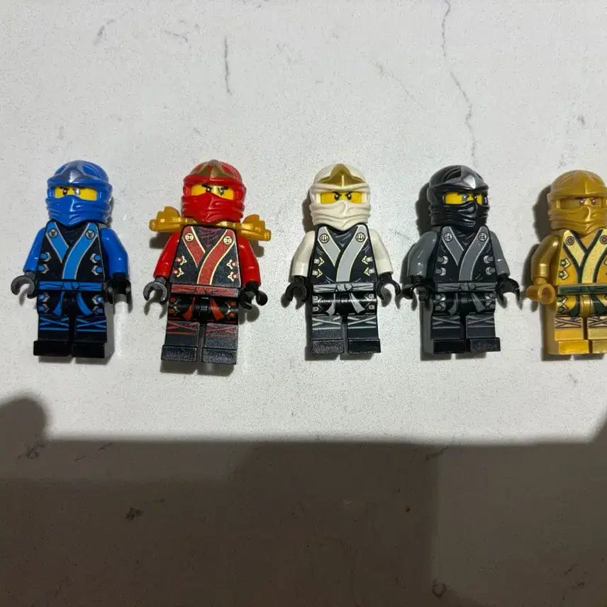 [BUNJANG] LEGO Ninjago Minifigure 5-Piece Set / 레고 기모노 닌자고 미니피규어 5종