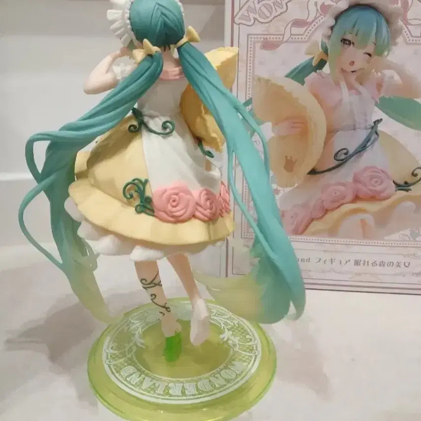 [BUNJANG] Vocaloid Hatsune Miku Taito Wonderland Sleeping Beauty Figure / 보컬로이드 하츠네 미쿠 타이토 원더랜드 잠자는 숲속의 공주 피규어