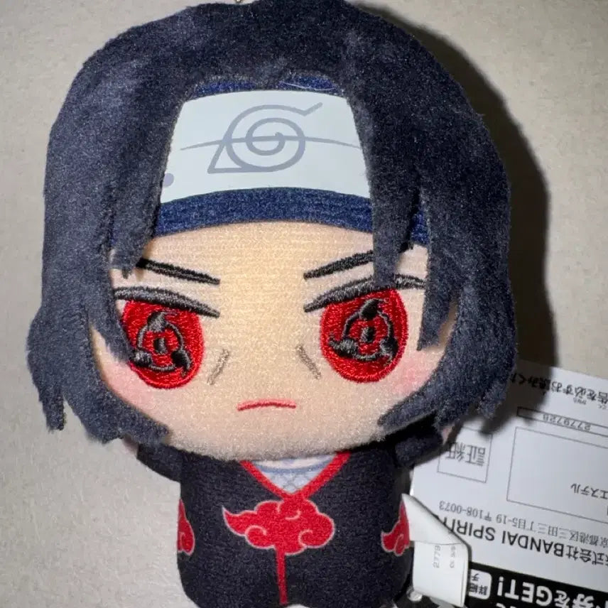 [BUNJANG] Naruto Itachi Chibi Nui Plush Keychain (Unused) / [미사용] 나루토 이타치 치비구루미 치비누이 인형 키링 판매