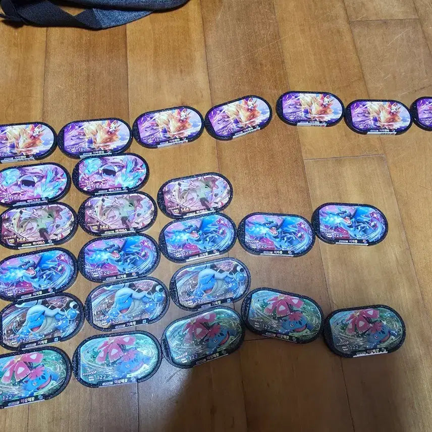 [BUNJANG] Pokemon Tag Stars Miraidon With Duplicate, 6-Star &amp; 5-Star Bonus Cards / 포켓몬 태그스타 미라이돈 중복+6성 서비스 2개+5성 서비스 2개