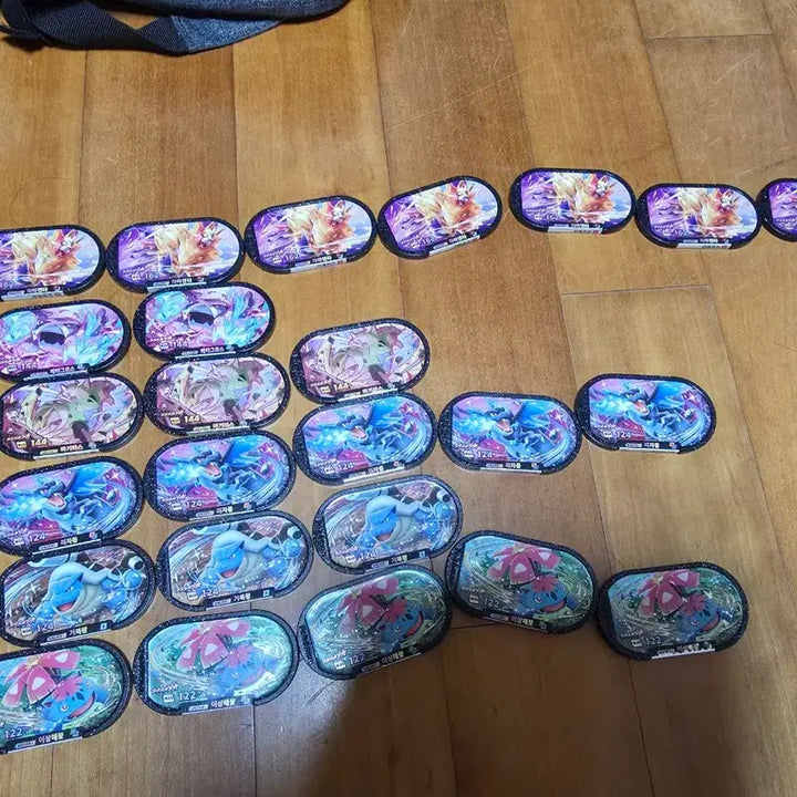 [BUNJANG] Pokemon Tag Stars Miraidon With Duplicate, 6-Star &amp; 5-Star Bonus Cards / 포켓몬 태그스타 미라이돈 중복+6성 서비스 2개+5성 서비스 2개