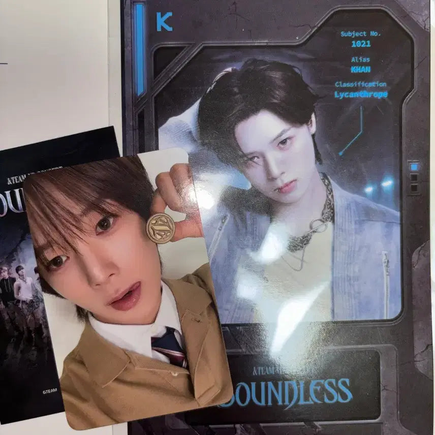[BUNJANG] ENHYPEN K Ktown4u Exclusive Photocard Bundle Set / 일괄)앤팀 케이 K vr 브이알 바운드리스 특전 단추포카