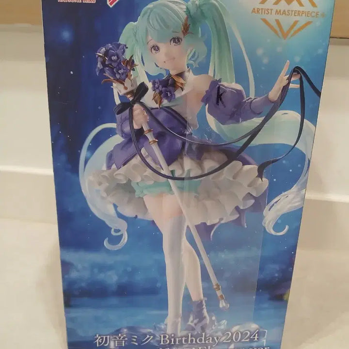 [BUNJANG] Hatsune Miku AMP+ Birthday 2024 Figure / 미개봉) 보컬로이드 타이토 하츠네 미쿠 AMP+ Birthday 2024 생일 피규어 플라워
