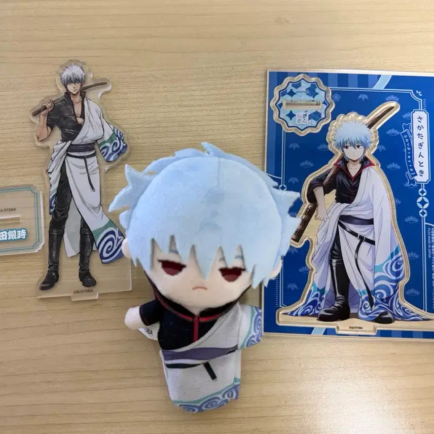 [BUNJANG] Gintama Sakata Gintoki Puchifuwa &amp; Choka Fuugetsu Acrylic Set / 은혼 사카타 긴토키 푸치후와, 아크릴 일괄판매