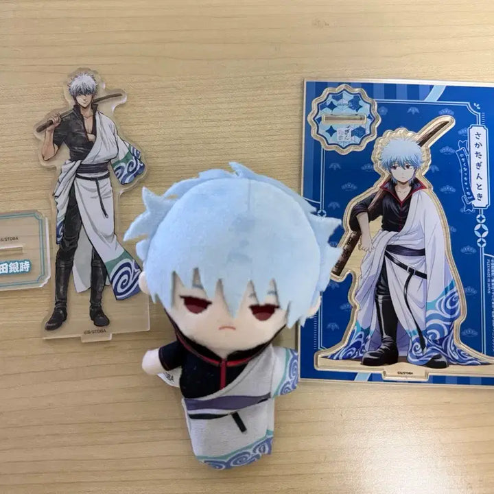 [BUNJANG] Gintama Sakata Gintoki Puchifuwa &amp; Choka Fuugetsu Acrylic Set / 은혼 사카타 긴토키 푸치후와, 아크릴 일괄판매
