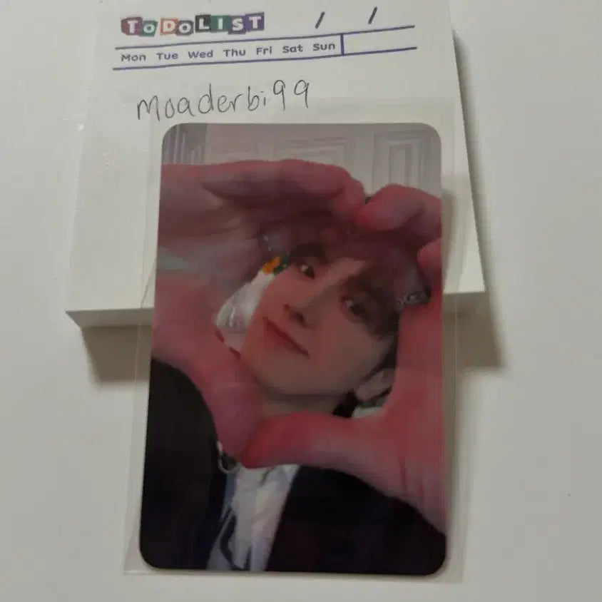 [BUNJANG] The Boyz Younghoon Photocard Withmuu / 더보이즈 영훈 포카 위드뮤