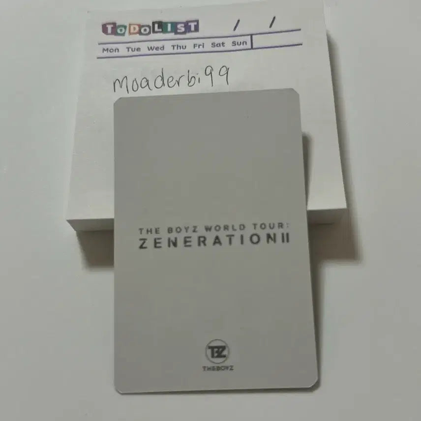 [BUNJANG] The Boyz Generation Younghoon Photocard / 더보이즈 zeneration 영훈 포카