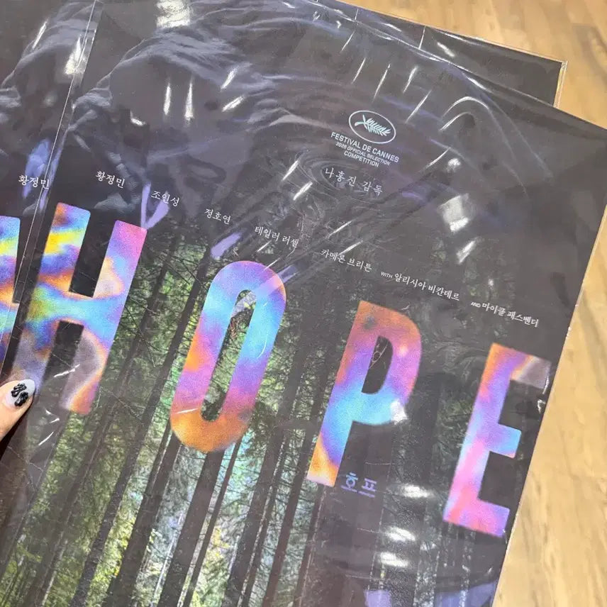 [BUNJANG] HOPE Main Poster (Unsealed) / 호프 메인 포스터 미개봉