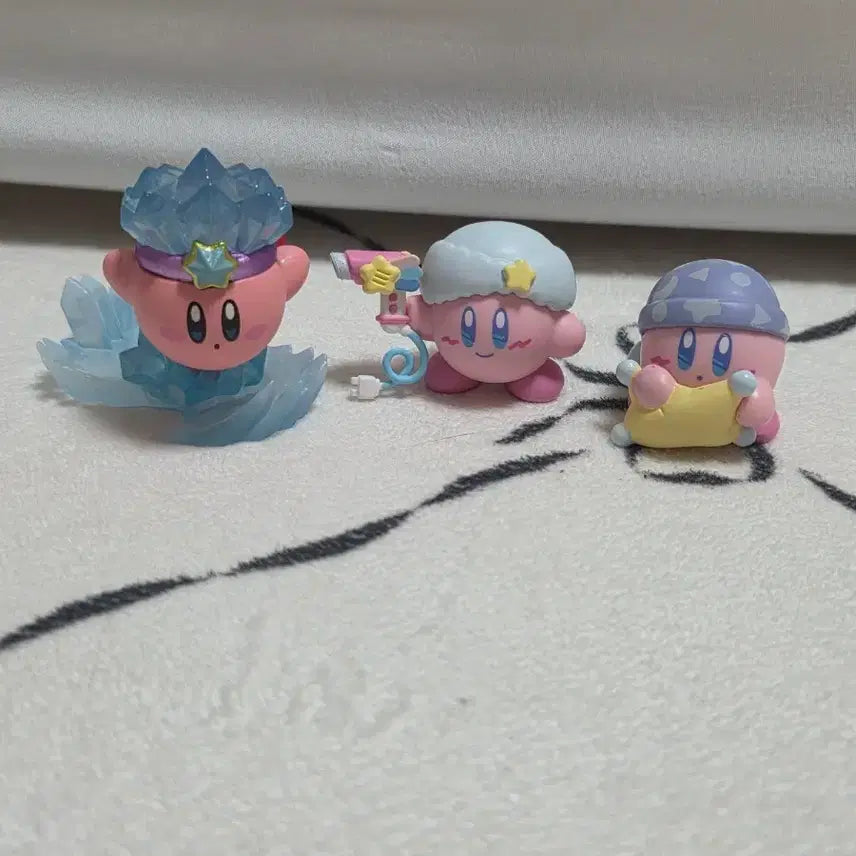 [BUNJANG] Kirby Gacha 3-Set Figure Collection / 커비 가챠 3종 세트