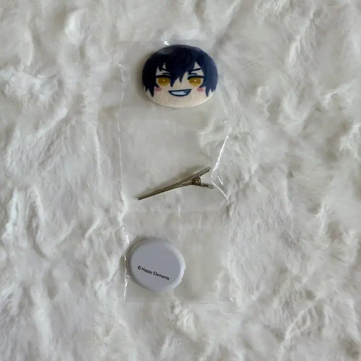 [BUNJANG] Ensemble Stars! Jun Sazanami Eden Eve Minikore Omamori Hair Clip (Sealed) / 앙스타 오만쥬 머리핀 사자나미 쥰 에덴 이브 헤어클립 앙상블스타즈 미니코레