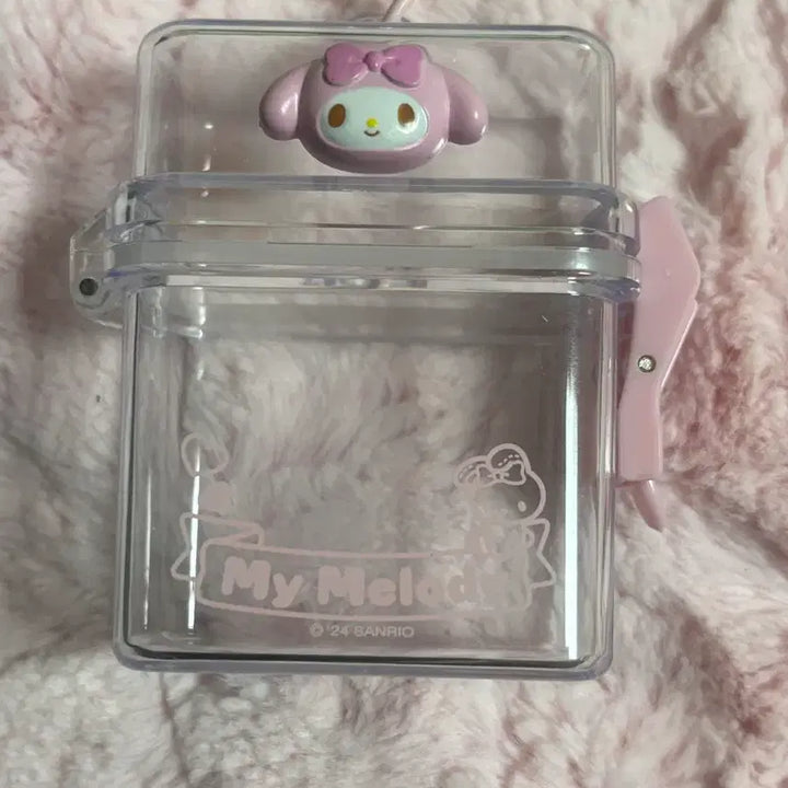 [BUNJANG] Sanrio My Melody Transparent Storage Case / 산리오마이멜로디 통케이스투명반투명아트박스일본담케판매