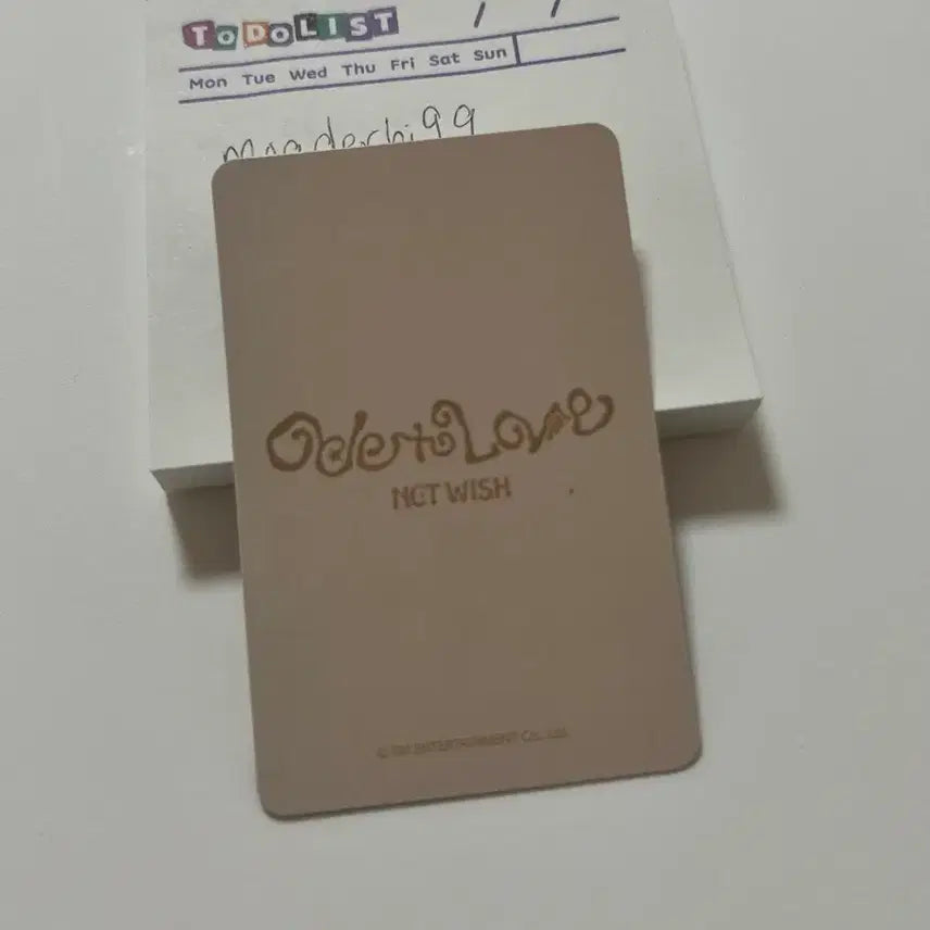 [BUNJANG] NCT WISH Apple Music Photocard / 엔시티위시 애플뮤직 포카