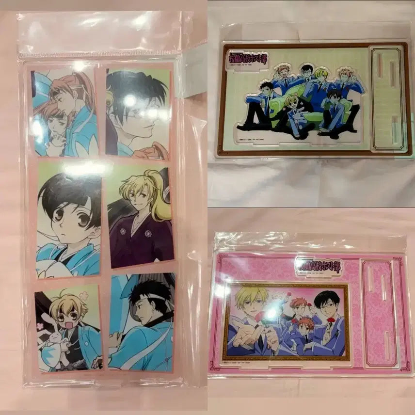 [BUNJANG] Ouran High School Host Club BIG Acrylic Stand Diorama Bundle Set / 일괄 오란고교 호스트부 사교클럽 빅 BIG 아크릴 스탠드 디오라마