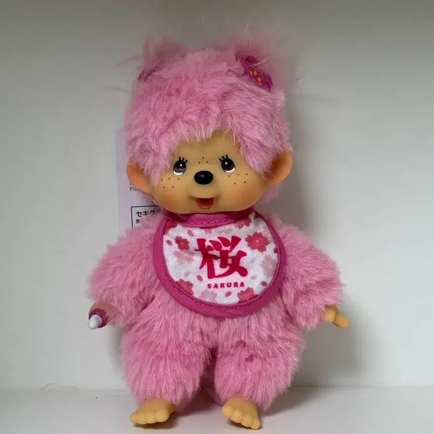 [BUNJANG] Sakura Monchhichi New Mascot Plush Doll / 사쿠라 몬치치 신상 마스코트 인형
