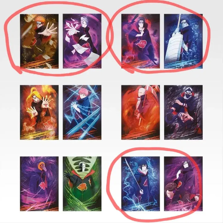[BUNJANG] Naruto Ichiban Kuji Prize G Notebook &amp; Stamp, Prize I Visual Sheet Bundle Set / [나루토] 이치방쿠지 G상 노트, 스탬프 및 I상 비주얼 시트 (일괄)
