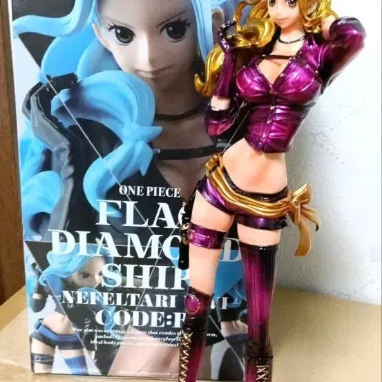 [BUNJANG] Banpresto One Piece Flag Diamond Ship Nefertari Vivi Repaint Figure / 반프)원피스 플래그 다이아몬드 쉽 네펠타리 비비 리페인트 피규어