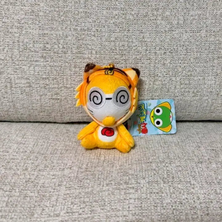 [BUNJANG] Keroro Gunsou Giroro Cat Keychain Plush 8cm / 정품 개구리중사 케로로 꼬마 쿠루루 고양이 가방고리 8cm 키링인형