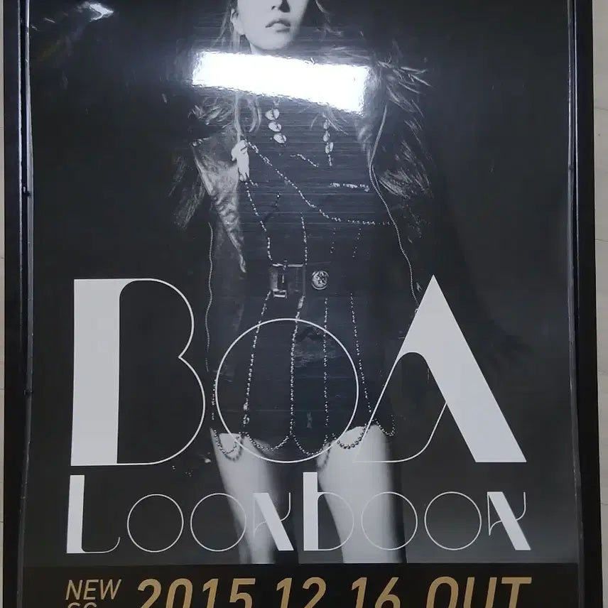 [BUNJANG] BoA 2015 Lookbook Japan Poster Framed / 보아 2015 룩북 일본 포스터 액자/ BoA Look book 브로마이드