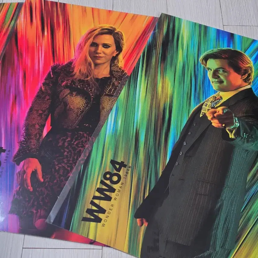 [BUNJANG] Wonder Woman 1984 WW84 CineQ Character Poster Set (A3) Bundle / [일괄-초희귀한정판]영화 원더우먼1984 WW84 씨네큐 캐릭터4종 포스터(A3)