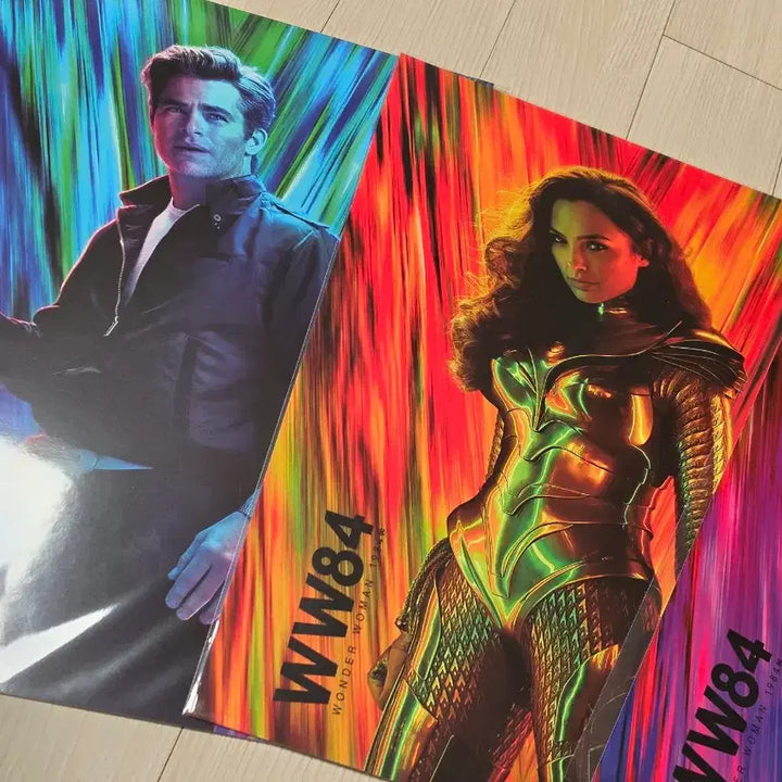 [BUNJANG] Wonder Woman 1984 WW84 CineQ Character Poster Set (A3) Bundle / [일괄-초희귀한정판]영화 원더우먼1984 WW84 씨네큐 캐릭터4종 포스터(A3)