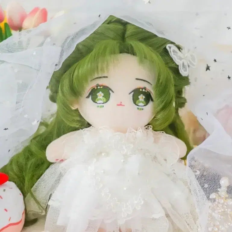 [BUNJANG] 20cm Unbranded Green Tea Plush Doll / 무속성 녹차 20cm 솜인형