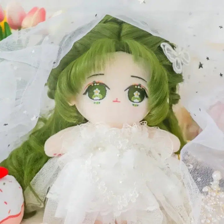 [BUNJANG] 20cm Unbranded Green Tea Plush Doll / 무속성 녹차 20cm 솜인형