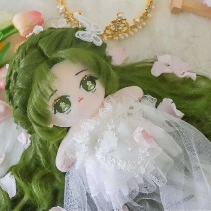 [BUNJANG] 20cm Unbranded Green Tea Plush Doll / 무속성 녹차 20cm 솜인형