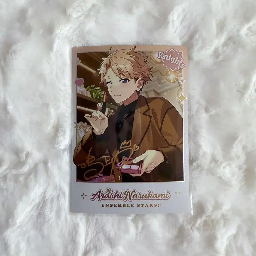 [BUNJANG] Ensemble Stars! Narukami Arashi Nakagami Shindo Doki Doki Pashacard / 앙스타 심쿵 폴라로이드 나루카미 아라시 나이츠 중스타 두근두근 파샤 포카