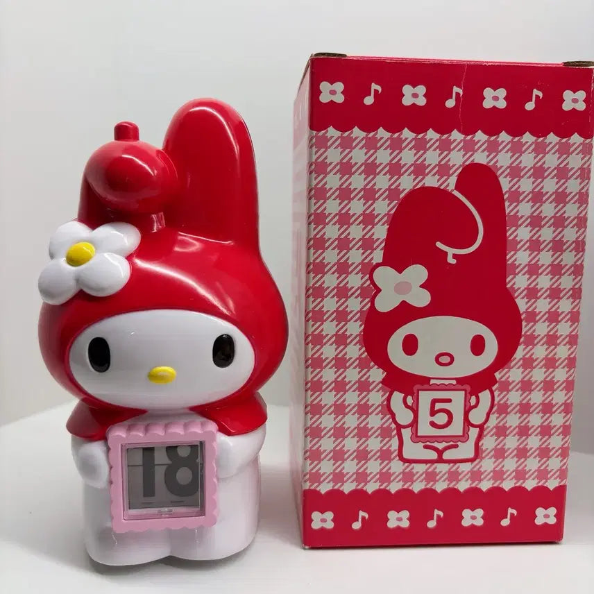 [BUNJANG] Rare Vintage My Melody Red &amp; Pink Perpetual Calendar / 레어 고전 빨간 마이멜로디 핑크 만년달력 고전마멜 빨간마멜