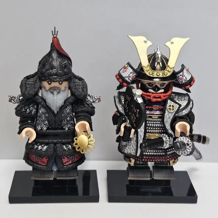 [BUNJANG] LEGO Custom Aura Yi Sun-sin v2 &amp; Shimazu Bundle Set / 레고 커스텀 아우라 이순신v2, 시마즈 일괄