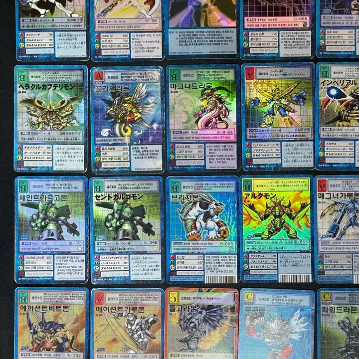 [BUNJANG] Digimon Card Bundle Set (Approx. 140 Cards) / 구디지몬카드 번들 일괄