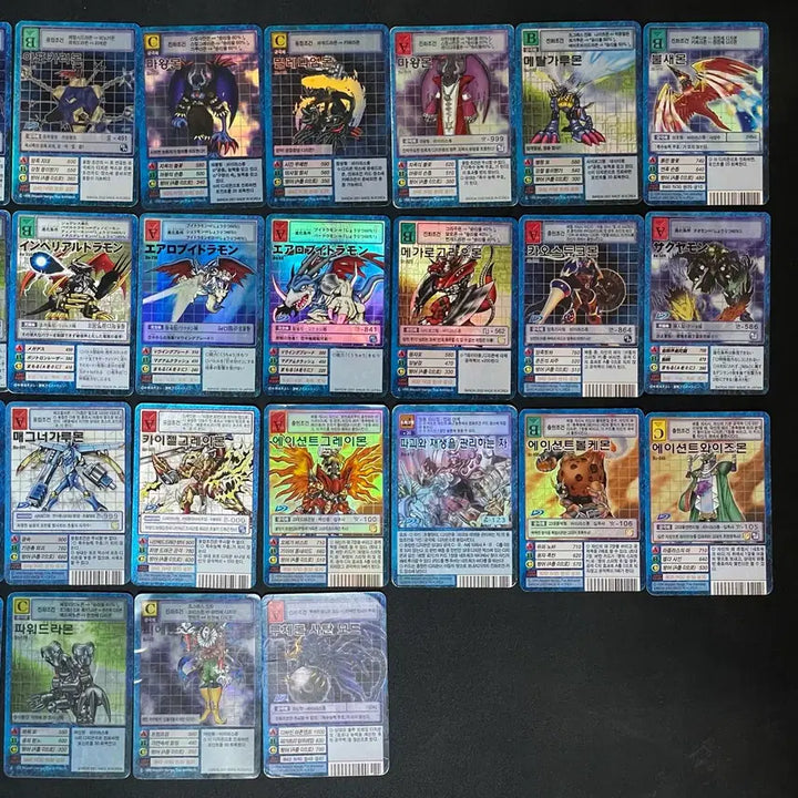 [BUNJANG] Digimon Card Bundle Set (Approx. 140 Cards) / 구디지몬카드 번들 일괄