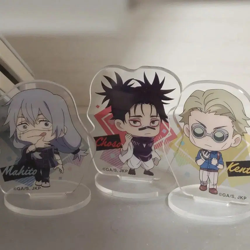 [BUNJANG] Jujutsu Kaisen SD Mini Acrylic Stand Bundle Set / 주술회전 SD 미니 아크릴 일괄 판매
