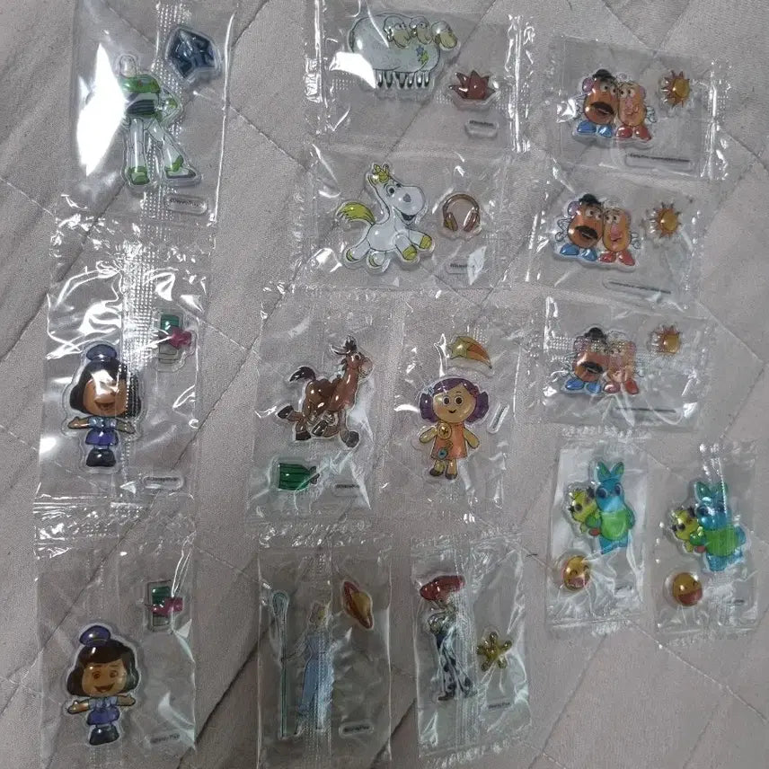 [BUNJANG] Toy Story Water Drop Stickers / 토이 스토리 물방울 스티커