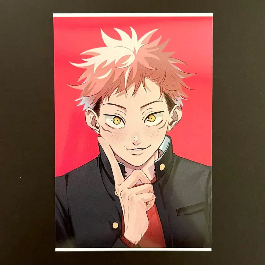 [BUNJANG] Jujutsu Kaisen Yuji Itadori Printing Box Goods / 주술회전 이타도리 유지 프린팅박스 프박 굿즈