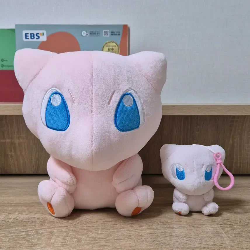 [BUNJANG] Pokemon Cute Pop Mew Doll Keychain Set / [새상품] 포켓몬 인형 키링 큐티팝 뮤 세트