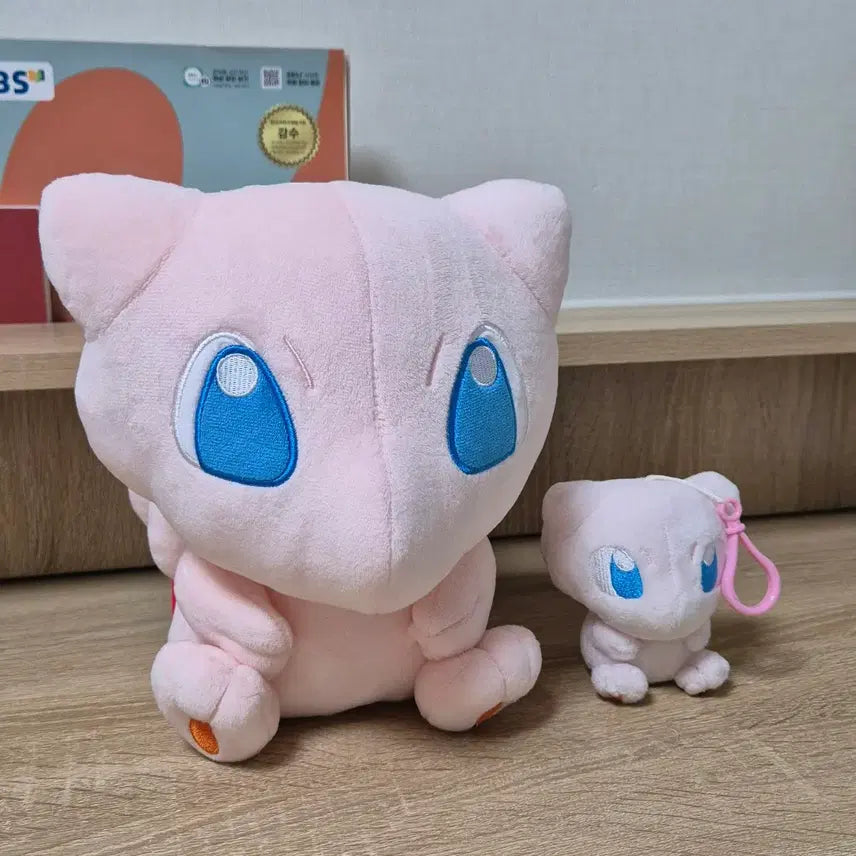 [BUNJANG] Pokemon Cute Pop Mew Doll Keychain Set / [새상품] 포켓몬 인형 키링 큐티팝 뮤 세트