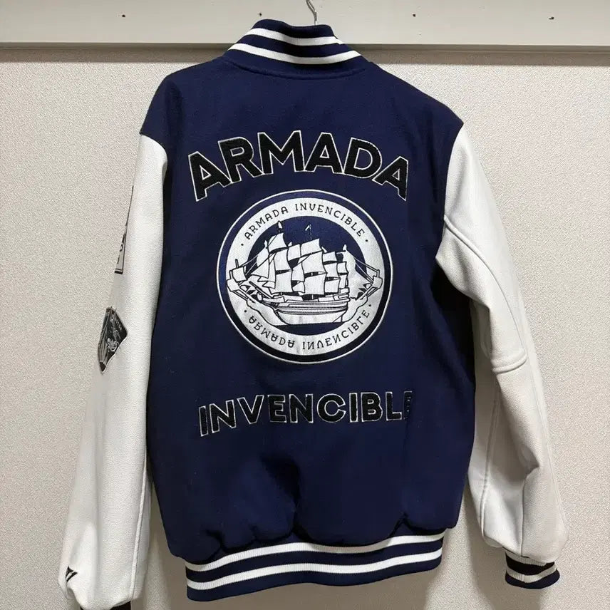 [BUNJANG] T1 2023 Invincible Fleet Baseball Jacket Size 1 / 티원 2023 무적함대 야구잠바