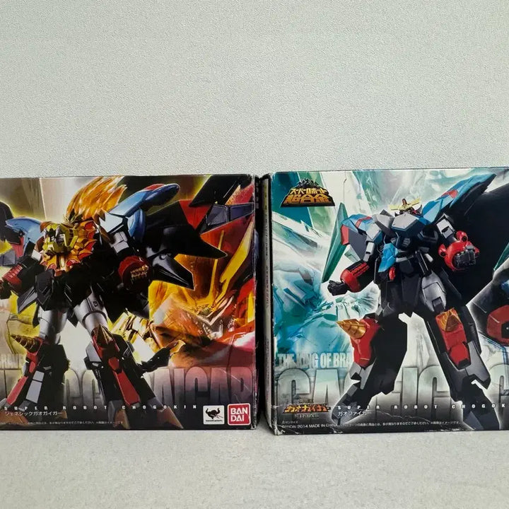 [BUNJANG] Bandai Super Robot Chogokin Genesic Gaogaigar &amp; GaoFighGar Bundle (Opened, Good Condition) / 반다이 슈퍼로봇 초합금 제네식 가오가이가, 가오파이가 일괄(개봉양품)