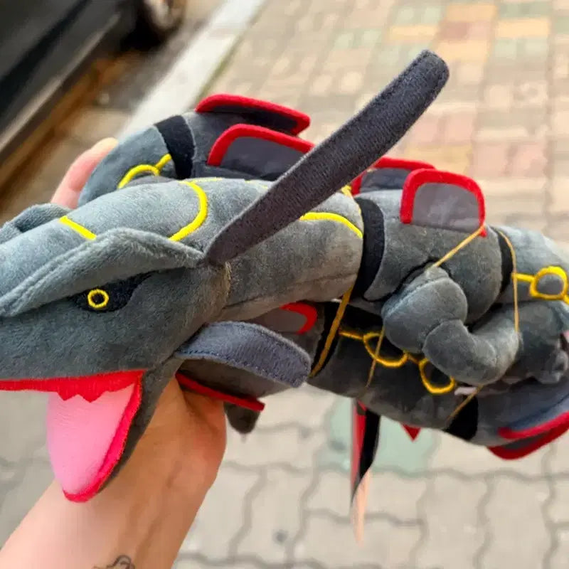 [BUNJANG] Shiny Rayquaza Plush Toy / 포켓몬스터 이로치블랙레쿠쟈인형