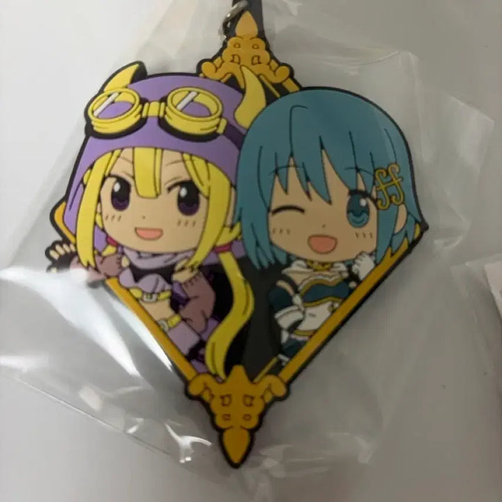 [BUNJANG] Madoka Magica Sayaka Miki Rubber Keychain / 마마마 사야카 고무