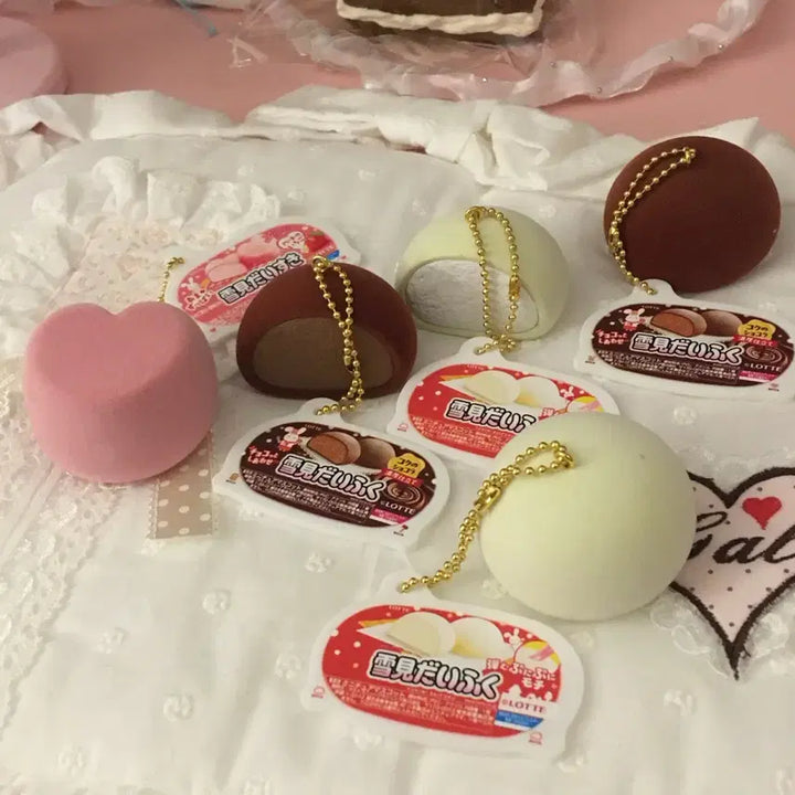 [BUNJANG] Lotte Yukimi Daifuku Gacha Full Set / 롯데 유키미다이후쿠 가챠 전종 세트