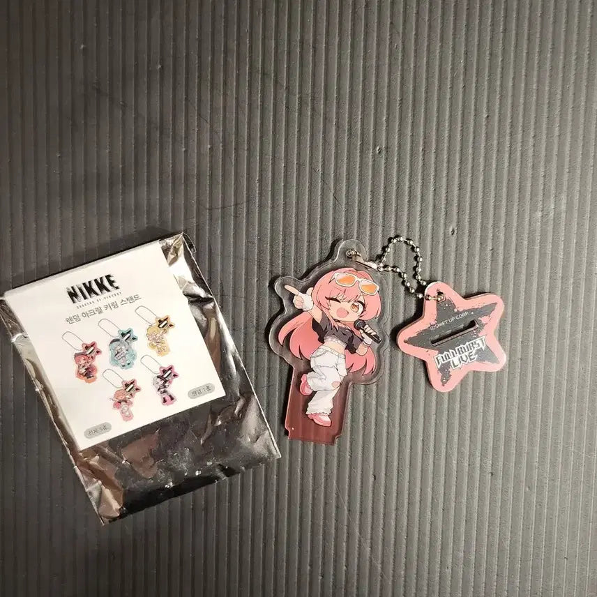 [BUNJANG] Niki Full Burst Live Acrylic Keyring / 니케 풀버스트 라이브 아크릴 키링