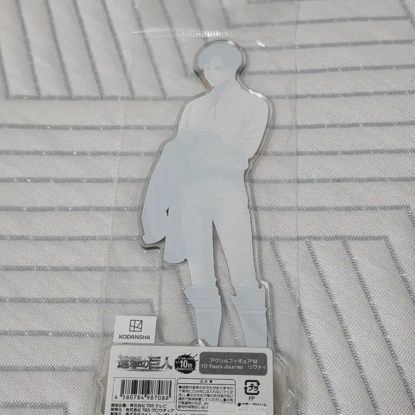 [BUNJANG] Attack on Titan Levi 10th Anniversary Limited Edition Acrylic Stand (Sealed) / [미개봉] 진격의 거인 리바이 아크릴 10주년 정품