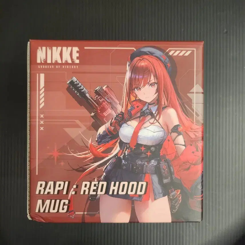 [BUNJANG] Nikey Pop-up Laphi Red Hood Mug Cup (Sealed) / 니케 팝업 라피 레드후드 머그컵 미개봉