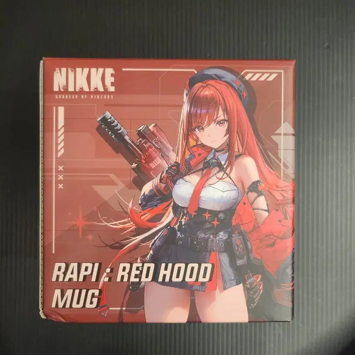 [BUNJANG] Nikey Pop-up Laphi Red Hood Mug Cup (Sealed) / 니케 팝업 라피 레드후드 머그컵 미개봉